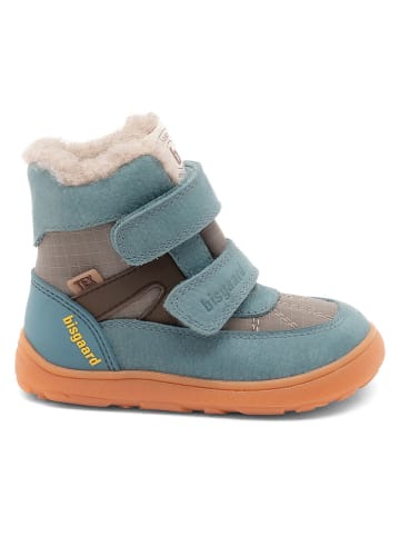 bisgaard Leder-Boots in Petrol