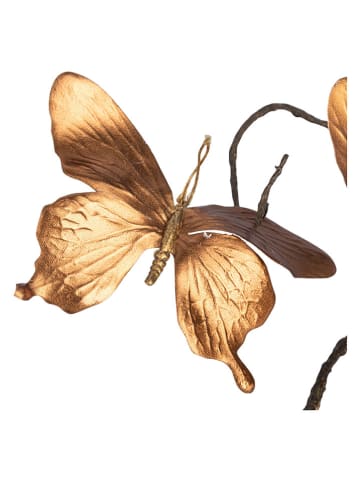 Villa d´Este Dekozweig ''Butterflies'' in Gold - (L)81 cm