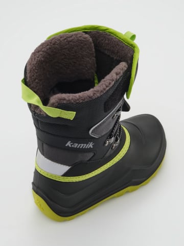 Kamik Winterstiefel "Lukeez" in Grau/ Grün