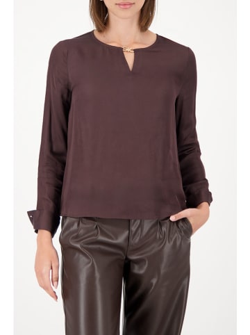 monari Bluse in Dunkelbraun