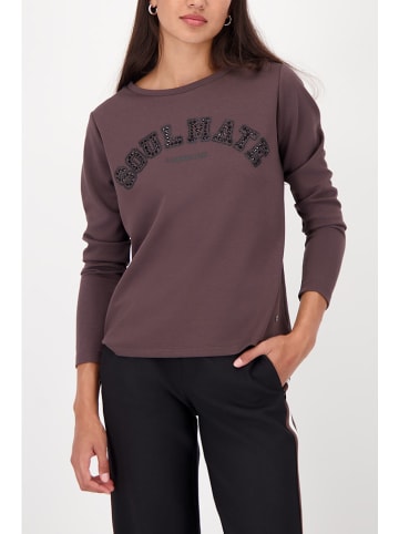monari Longsleeve in Dunkelbraun