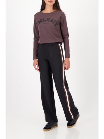 monari Longsleeve in Dunkelbraun