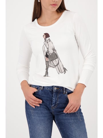 monari Longsleeve in Weiß