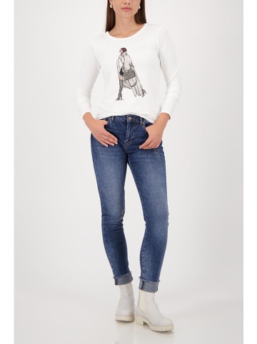 monari Longsleeve in Weiß