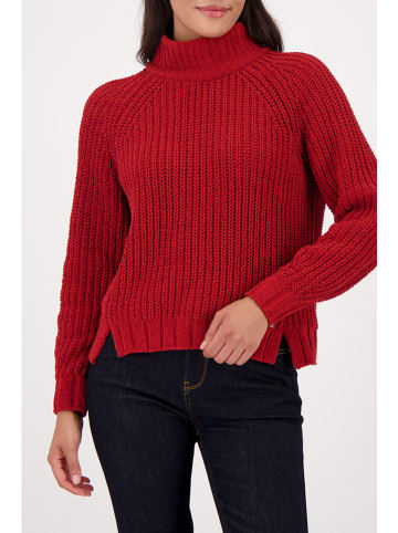 monari Rollkragenpullover in Rot