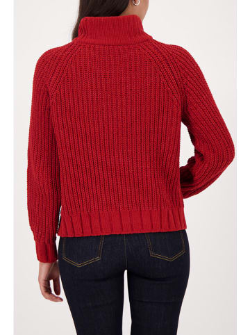 monari Rollkragenpullover in Rot