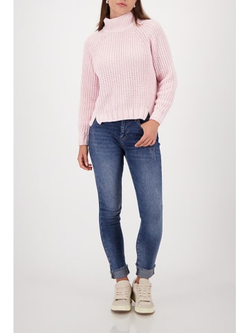 monari Rollkragenpullover in Rosa