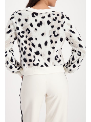 monari Cardigan in Weiß/ Schwarz