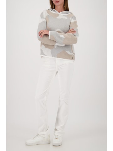 monari Pullover in Hellgrau/ Taupe