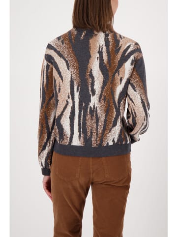 monari Pullover in Braun/ Schwarz