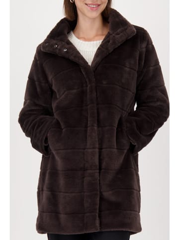 monari Teddymantel in Schwarz