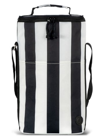 Sagaform Torba chłodząca "City" w kolorze czarno-białym - 9 l