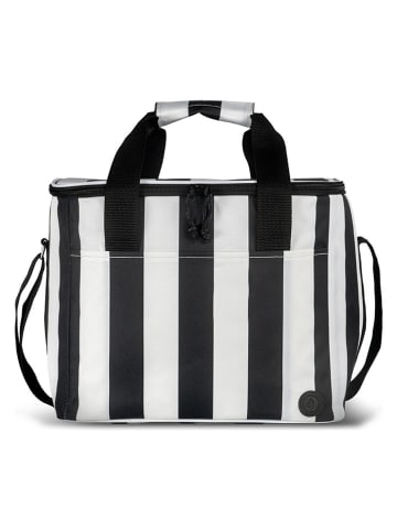 Sagaform Torba chłodząca "City" w kolorze czarno-białym - 20 l