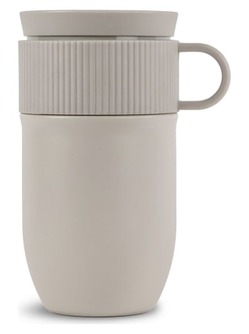 Sagaform Kubek termiczny "Ted" w kolorze beżowym - 280 ml