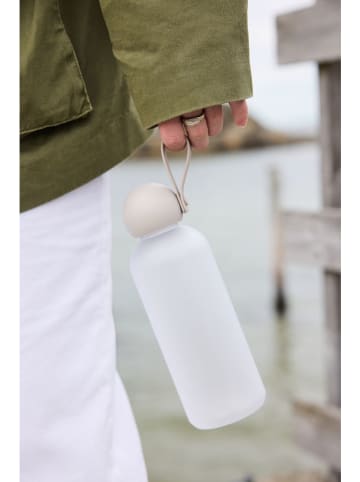 Sagaform Bidon "Tom Tom" w kolorze kremowym - 650 ml