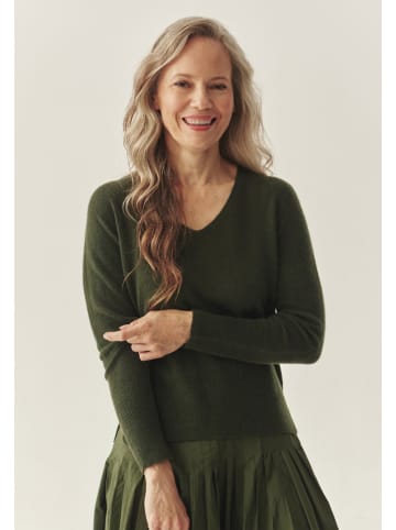 TATUUM Kaschmirpullover in Khaki