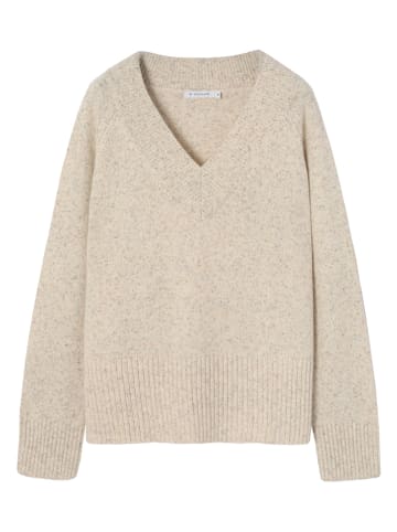 TATUUM Wollpullover in Beige