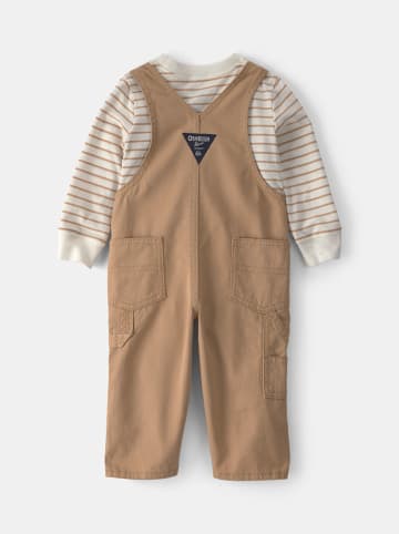 OshKosh 2tlg. Outfit in Beige/ Creme