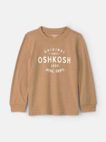OshKosh Longsleeve in Hellbraun