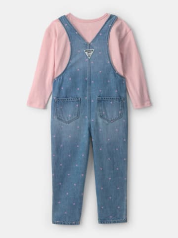 OshKosh 2-delige outfit lichtroze/blauw