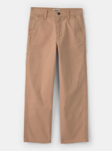 OshKosh Spodnie chino w kolorze jasnobrązowym
