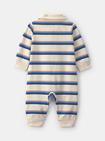 carter's Overall in Creme/ Dunkelblau