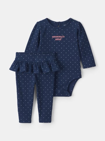 carter's 2tlg. Outfit in Dunkelblau