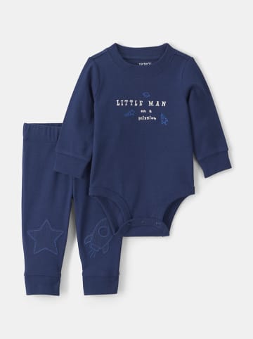 carter's 2tlg. Outfit in Dunkelblau