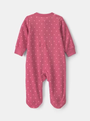 carter's Fleece-Strampler in Altrosa