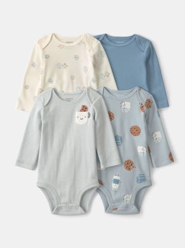 carter's 4-delige set: rompers meerkleurig