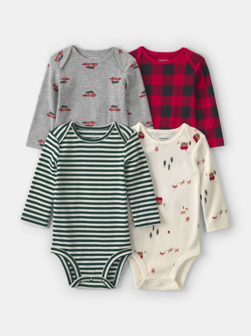 carter's 4-delige set: rompers meerkleurig