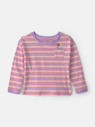 carter's Longsleeve in Rosa/ Lila