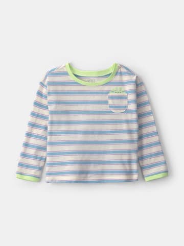 carter's Longsleeve beige/lichtblauw/groen