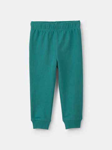 carter's 3-delige outfit groen/grijs/crème