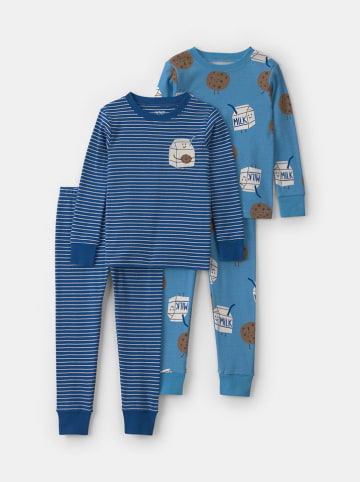 carter's 2-delige set: pyjama's blauw
