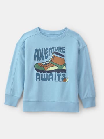 carter's Sweatshirt in Hellblau
