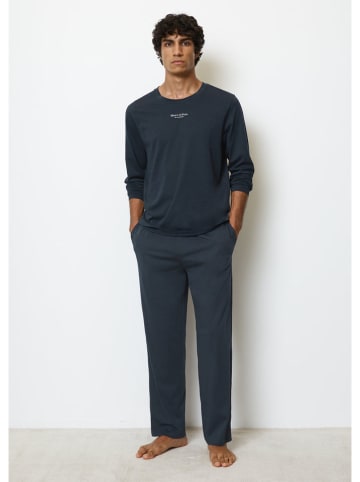 Marc O´Polo Bodywear Pyjama-Oberteil in Dunkelblau