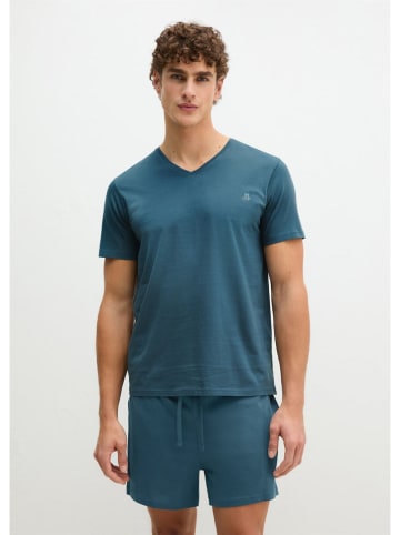 Marc O´Polo Bodywear Koszulka piżamowa w kolorze niebieskim