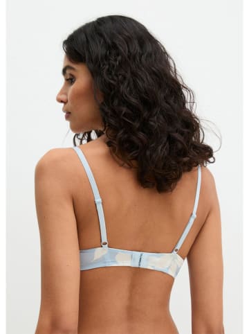 Marc O´Polo Bodywear Bügel-BH in Hellblau/ Weiß