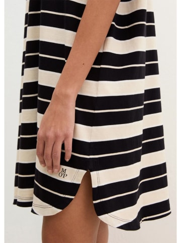 Marc O´Polo Bodywear Nachthemd in Schwarz/ Creme