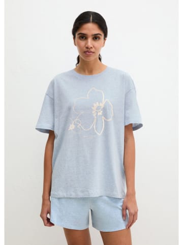 Marc O´Polo Bodywear Pyjama-Oberteil in Hellblau