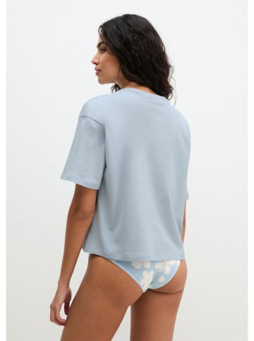 Marc O´Polo Bodywear Pyjama-Oberteil in Hellblau