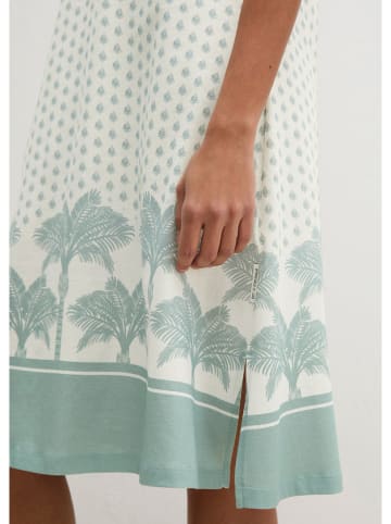 Marc O´Polo Bodywear Nachthemd in Weiß/ Mint