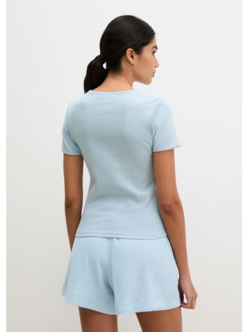 Marc O´Polo Bodywear Pyjama-Oberteil in Hellblau