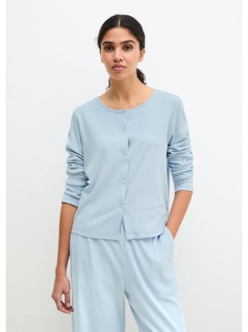 Marc O´Polo Bodywear Pyjama-Oberteil in Hellblau