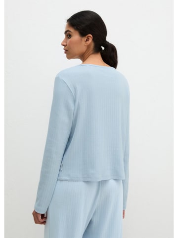 Marc O´Polo Bodywear Pyjama-Oberteil in Hellblau