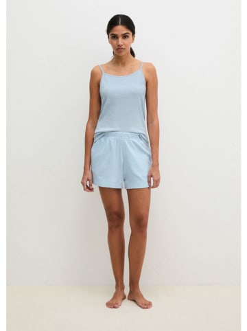 Marc O´Polo Bodywear Pyjama-Shorts in Hellblau