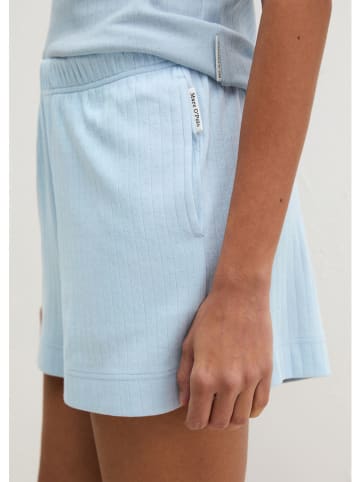 Marc O´Polo Bodywear Pyjama-Shorts in Hellblau
