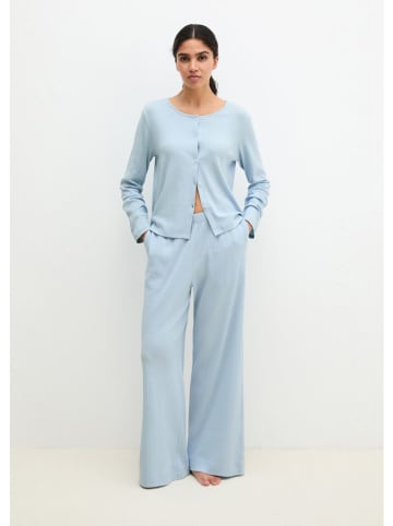 Marc O´Polo Bodywear Pyjama-Hose in Hellblau