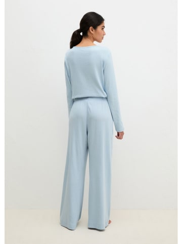 Marc O´Polo Bodywear Pyjama-Hose in Hellblau